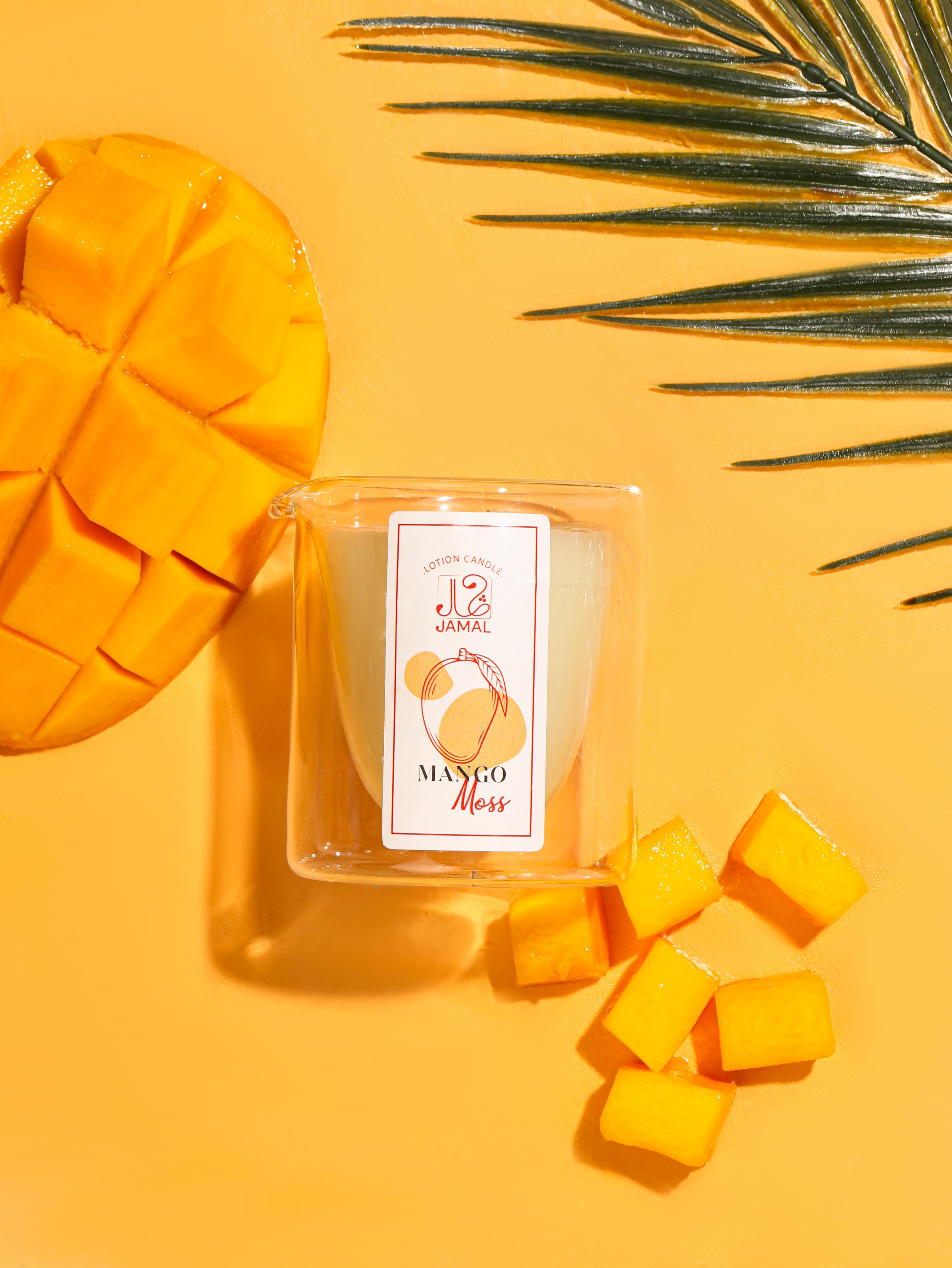 Mango lotion Candle