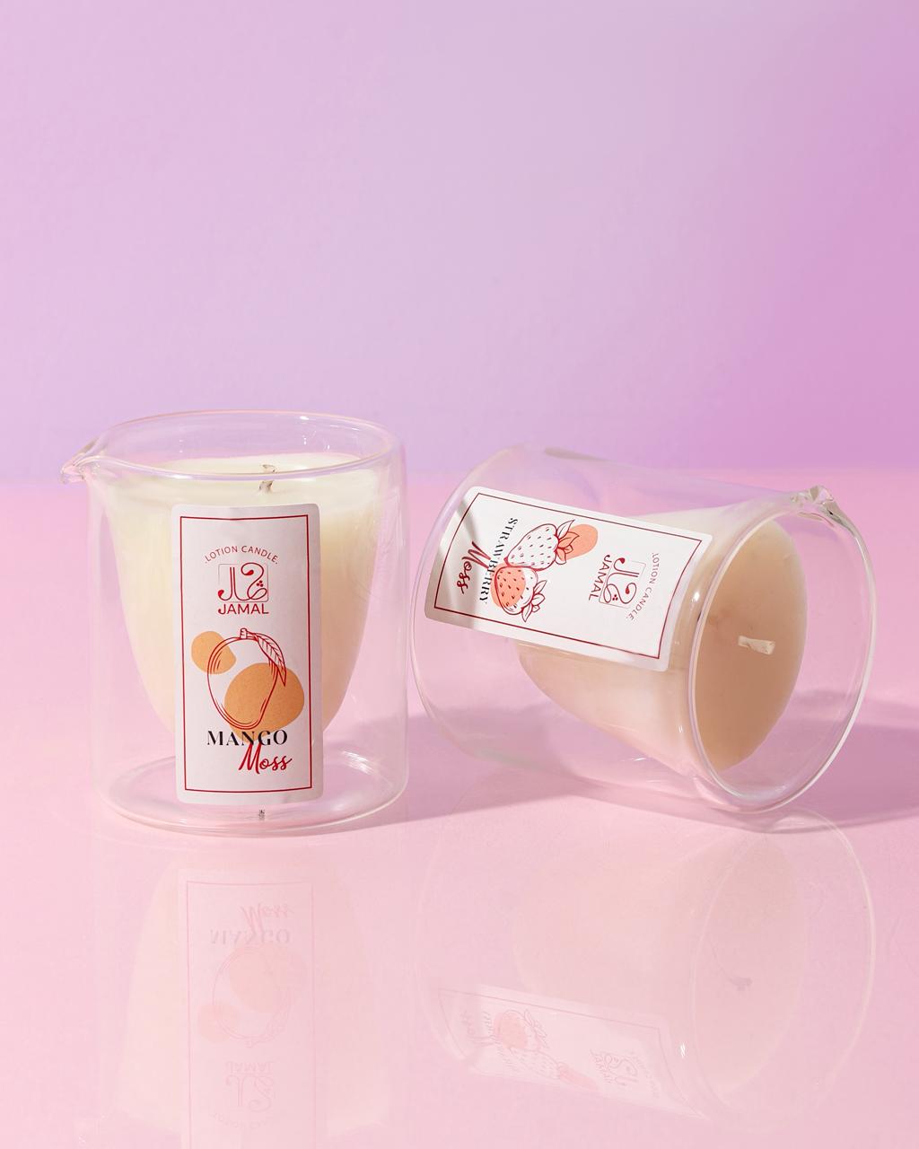 Mango lotion Candle